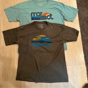 Marmot T-Shirt Thread Mountain Two Tee Shirts